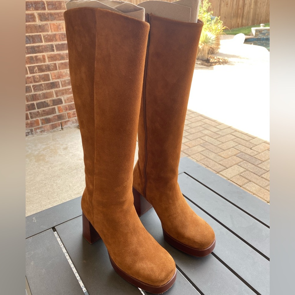 Bobbies Keira Mid Heeled Boots (Size 38) - Picture 4 of 13